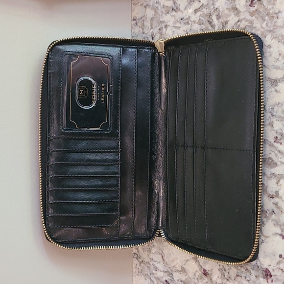 Monet Leather Zip Wallet - Picture 5 of 14